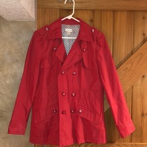 Lightweight Red/Coral spring jacket